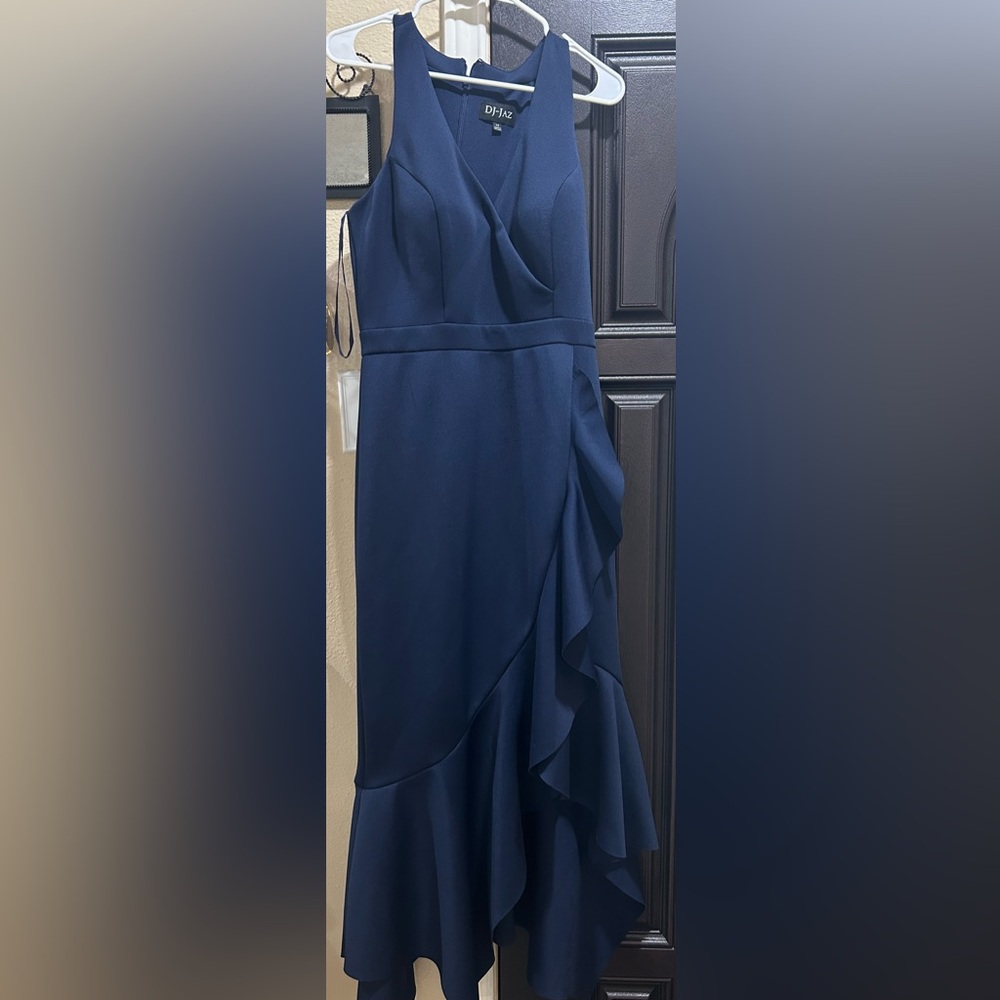 Elegant Navy Blue Women's dress